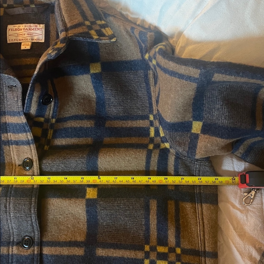 Women’s blanket wool overshirt size medium - Picture 7 of 8